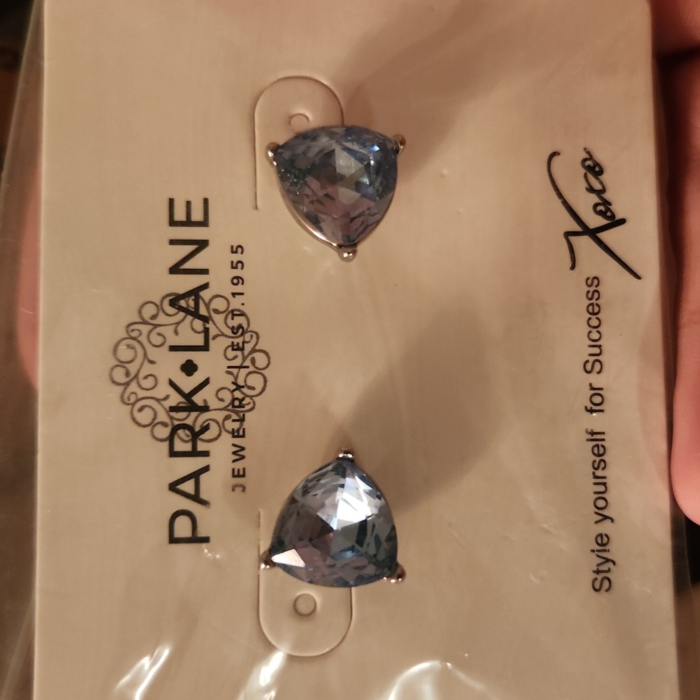 Blue bonnet park lane earrings